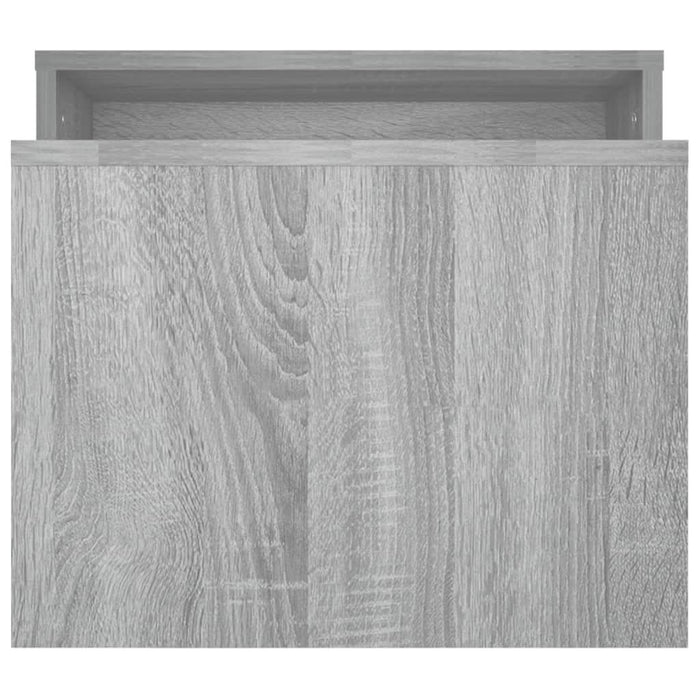 Set măsuță de cafea, gri sonoma, 100x48x40 cm, lemn prelucrat - WALTI WALTI