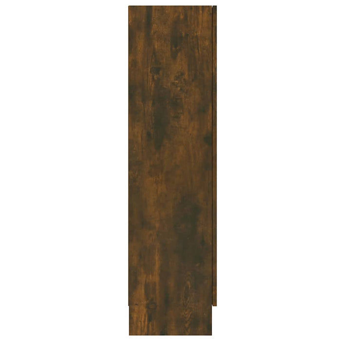 Dulap vitrină, stejar fumuriu, 82,5x30,5x115 cm, lemn prelucrat - WALTI WALTI