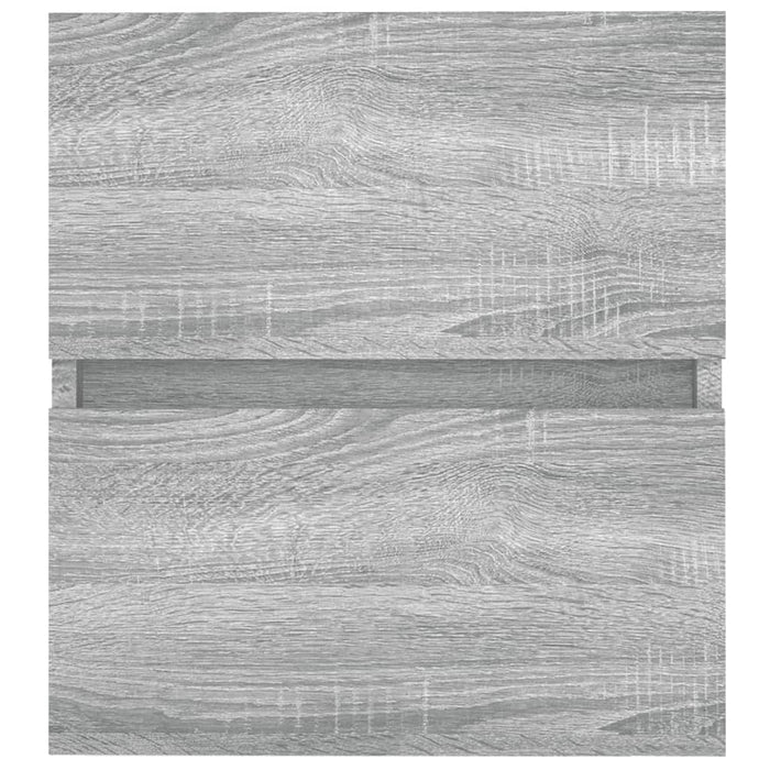 Dulap de chiuvetă, sonoma gri, 41x38,5x45 cm, lemn prelucrat - WALTI WALTI