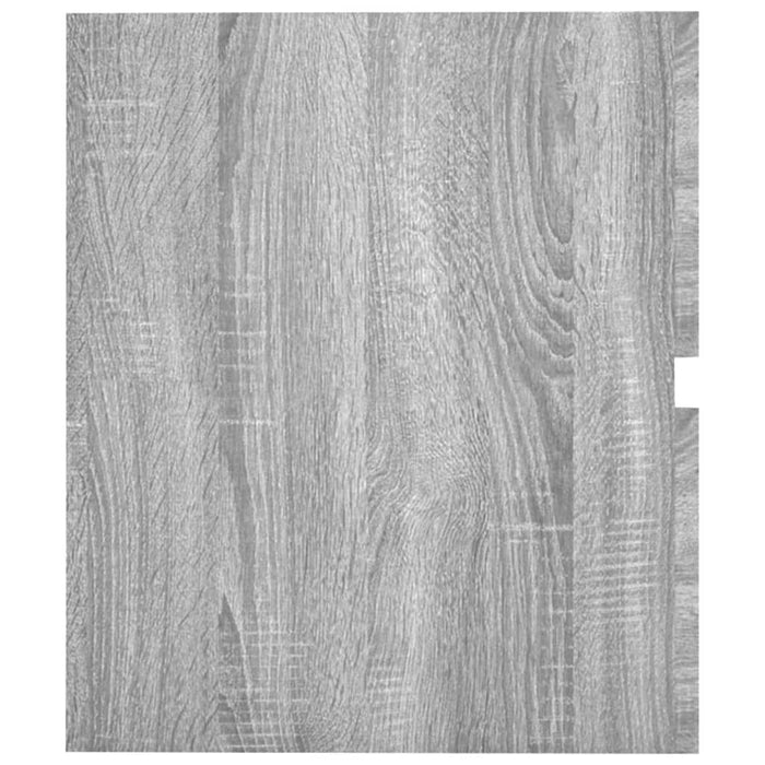 Dulap de chiuvetă, sonoma gri, 41x38,5x45 cm, lemn prelucrat - WALTI WALTI