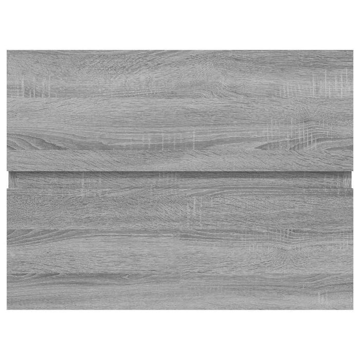 Dulap de chiuvetă, sonoma gri, 60x38,5x45 cm, lemn prelucrat - WALTI WALTI
