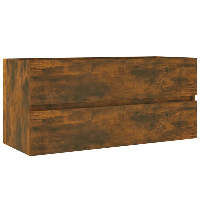 Dulap chiuvetă, stejar fumuriu, 100x38,5x45 cm, lemn prelucrat - WALTI WALTI