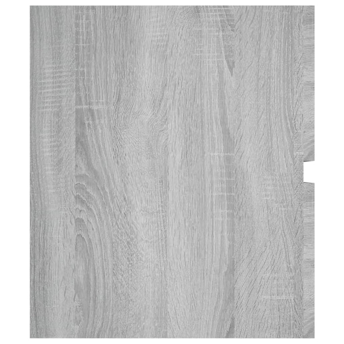 Dulap de chiuvetă, sonoma gri, 100x38,5x45 cm, lemn prelucrat - WALTI WALTI
