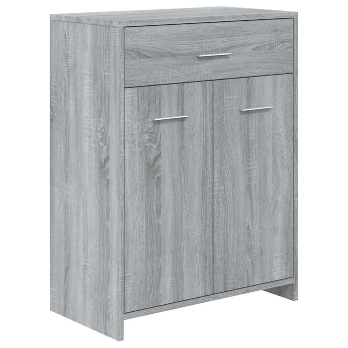 Dulap de baie, sonoma gri, 60x33x80 cm, lemn prelucrat WALTI