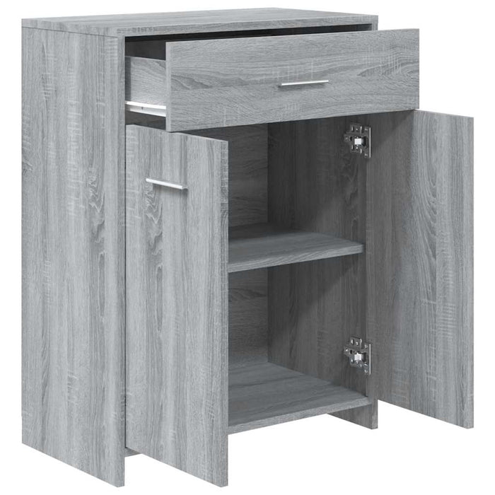 Dulap de baie, sonoma gri, 60x33x80 cm, lemn prelucrat WALTI