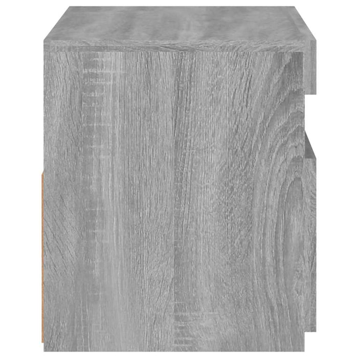 Comodă TV cu lumini LED, gri sonoma, 60x35x40 cm - WALTI WALTI