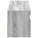 Comode TV cu lumini LED, 2 buc., gri sonoma, 60x35x40 cm - WALTI WALTI