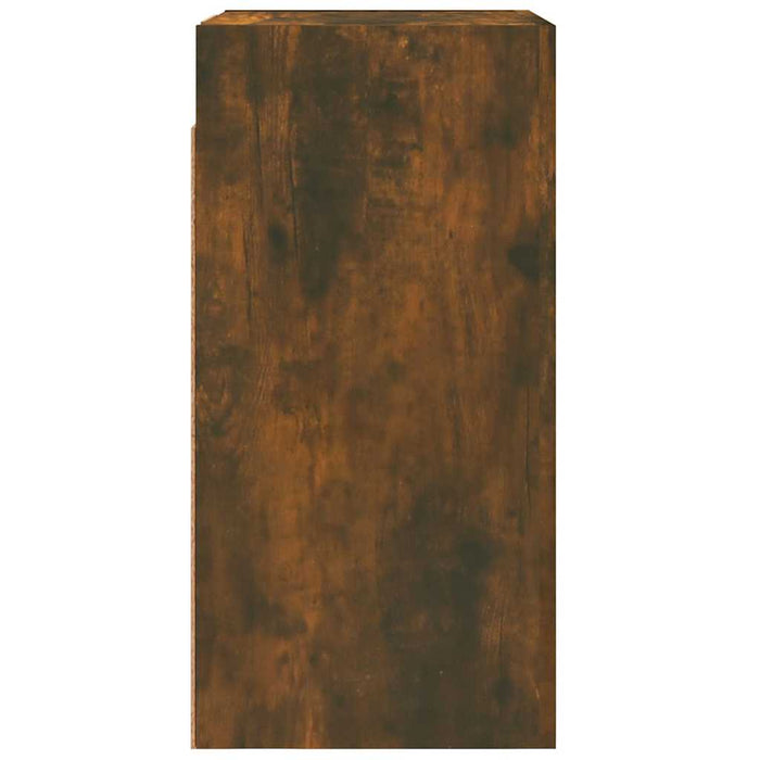 Comode TV, 2 buc., stejar fumuriu, 30,5x30x60 cm lemn prelucrat WALTI