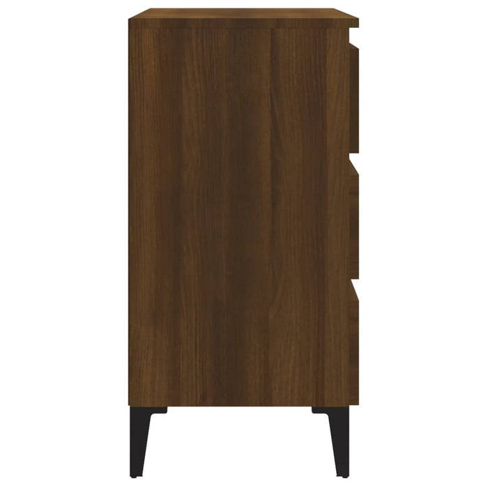Dulap, stejar maro, 60x35x69 cm, lemn compozit WALTI