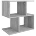 Noptiere, 2 buc., gri sonoma, 50x30x51,5 cm, lemn prelucrat - WALTI WALTI