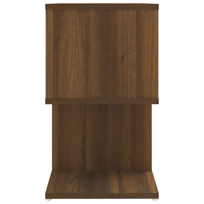 Noptiere, 2 buc., stejar maro, 50x30x51,5 cm, lemn prelucrat - WALTI WALTI
