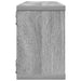 Rafturi de perete cub, 4 buc., gri sonoma, 60x15x23 cm, lemn - WALTI WALTI