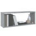 Rafturi de perete cub, 6 buc., gri sonoma, 60x15x23 cm, lemn - WALTI WALTI