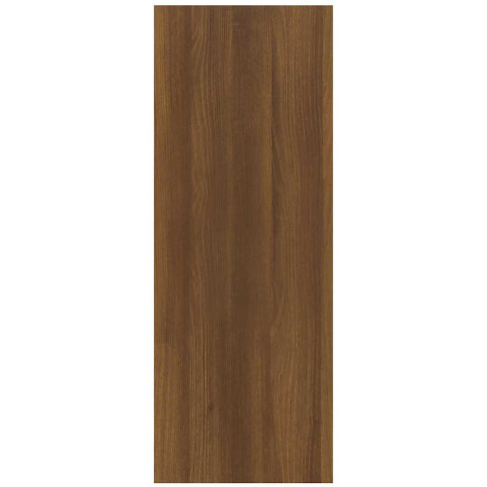 Măsuță consolă, stejar maro, 78x30x80 cm, lemn prelucrat WALTI