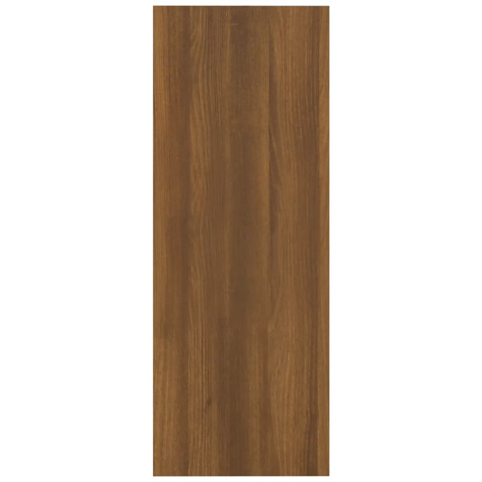 Măsuță consolă, stejar maro, 105x30x80 cm, lemn prelucrat - WALTI WALTI