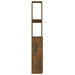Dulap de baie, stejar afumat, 25x26,5x170 cm, lemn prelucrat - WALTI WALTI