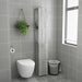 Dulap de baie, gri sonoma, 25x26,5x170 cm, lemn prelucrat - WALTI WALTI