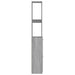 Dulap de baie, gri sonoma, 25x26,5x170 cm, lemn prelucrat - WALTI WALTI