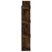Bibliotecă, stejar fumuriu, 48x25,5x140 cm, lemn prelucrat - WALTI WALTI