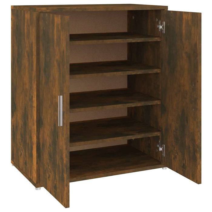 Pantofar, stejar fumuriu, 60x35x70 cm, lemn prelucrat - WALTI WALTI