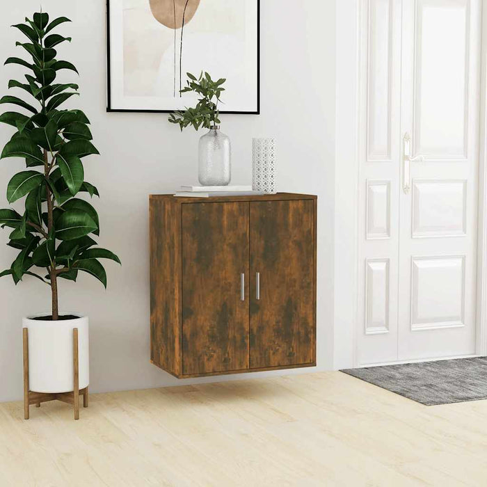 Pantofar, stejar fumuriu, 60x35x70 cm, lemn prelucrat - WALTI WALTI