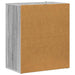 Pantofar, gri sonoma, 60x35x70 cm, lemn prelucrat - WALTI WALTI