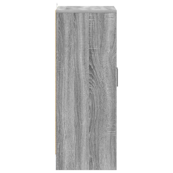 Pantofar, gri sonoma, 60x35x92 cm, lemn prelucrat - WALTI WALTI