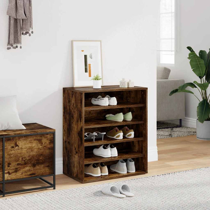 Pantofar, stejar fumuriu, 60x35x70 cm, lemn prelucrat - WALTI WALTI