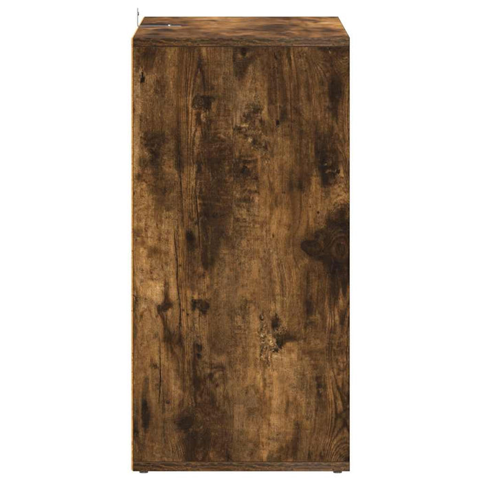 Pantofar, gri sonoma, 60x35x70 cm, lemn compozit - WALTI WALTI