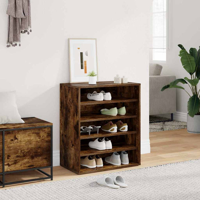 Pantofar, gri sonoma, 60x35x70 cm, lemn compozit - WALTI WALTI