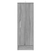 Pantofar, gri sonoma, 32x35x92 cm, lemn prelucrat - WALTI WALTI