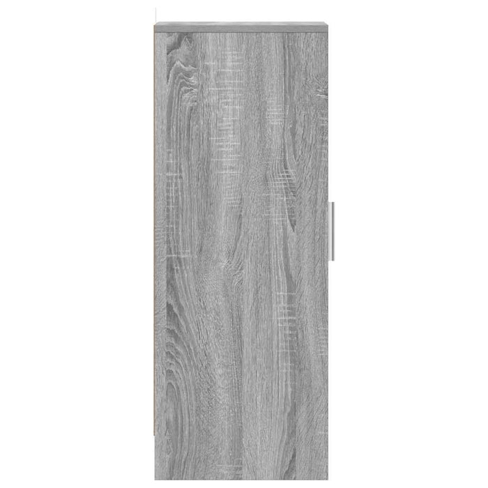 Pantofar, gri sonoma, 32x35x92 cm, lemn prelucrat - WALTI WALTI