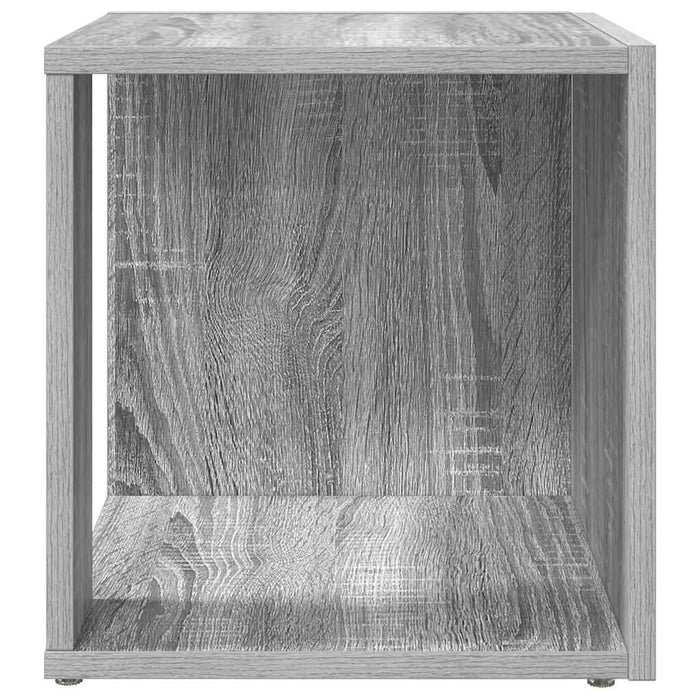 Măsuță laterală, sonoma gri, 33x33x34,5 cm, lemn prelucrat - WALTI WALTI