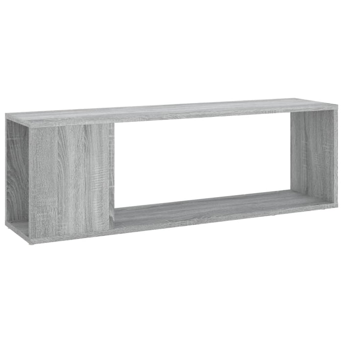 Comodă TV, sonoma gri, 100x24x32 cm, lemn prelucrat - WALTI WALTI