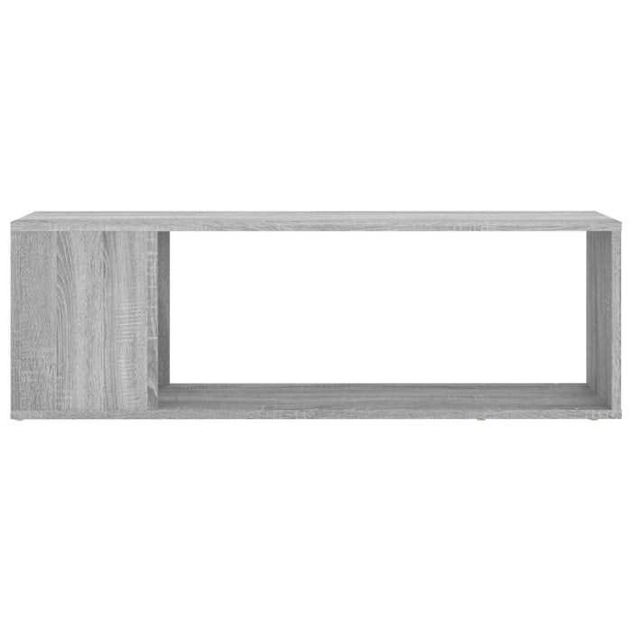Comodă TV, sonoma gri, 100x24x32 cm, lemn prelucrat - WALTI WALTI