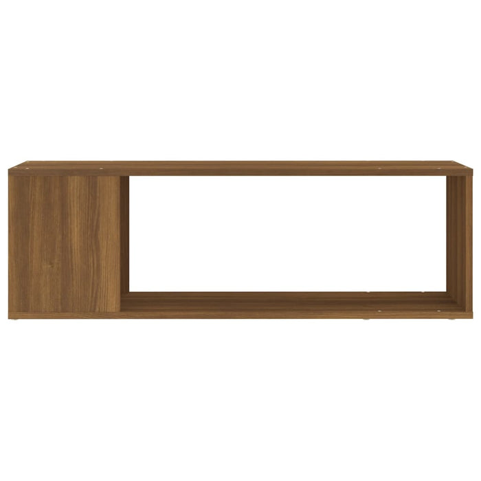 Comodă TV, stejar maro, 100x24x32 cm, lemn prelucrat - WALTI WALTI