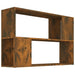 Bibliotecă, stejar fumuriu, 100x24x63 cm, lemn prelucrat - WALTI WALTI
