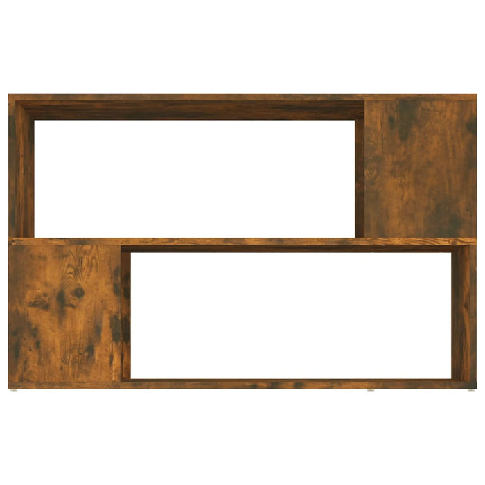 Bibliotecă, stejar fumuriu, 100x24x63 cm, lemn prelucrat - WALTI WALTI