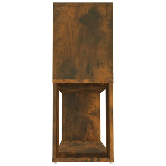 Bibliotecă, stejar fumuriu, 100x24x63 cm, lemn prelucrat - WALTI WALTI
