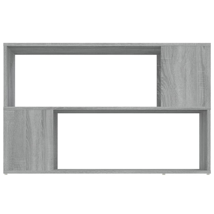 Bibliotecă, gri sonoma, 100x24x63 cm, lemn prelucrat - WALTI WALTI