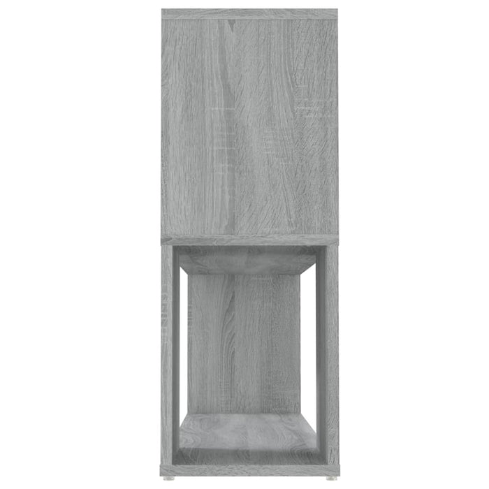 Bibliotecă, gri sonoma, 100x24x63 cm, lemn prelucrat - WALTI WALTI