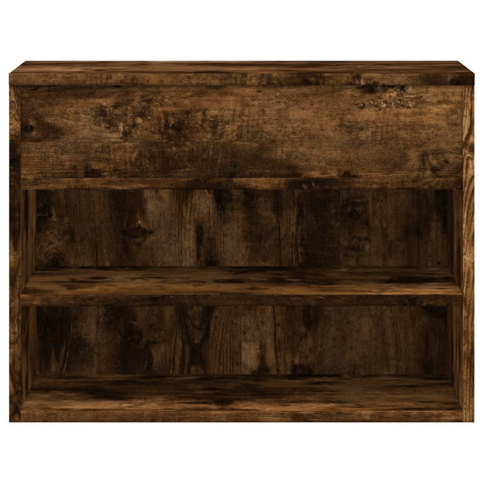 Bancă pentru pantofi stejar fumuriu 60x30x45 cm lemn prelucrat - WALTI WALTI