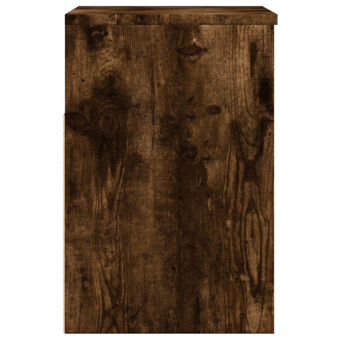 Bancă pentru pantofi stejar fumuriu 60x30x45 cm lemn prelucrat - WALTI WALTI