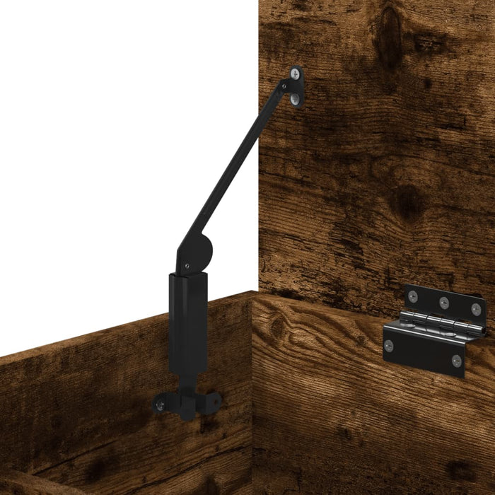 Bancă pentru pantofi stejar fumuriu 60x30x45 cm lemn prelucrat - WALTI WALTI