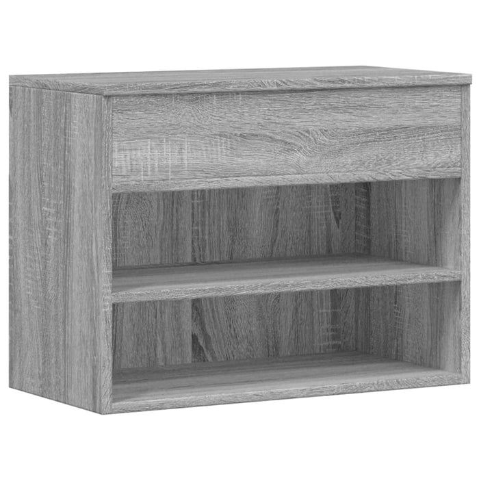 Bancă pentru pantofi stejar sonoma 60x30x45 cm lemn prelucrat - WALTI WALTI