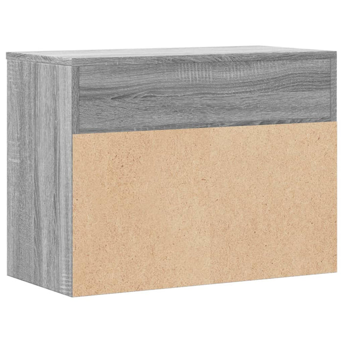 Bancă pentru pantofi stejar sonoma 60x30x45 cm lemn prelucrat - WALTI WALTI