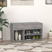 Bancă pentru pantofi stejar sonoma 80x30x45 cm lemn prelucrat - WALTI WALTI