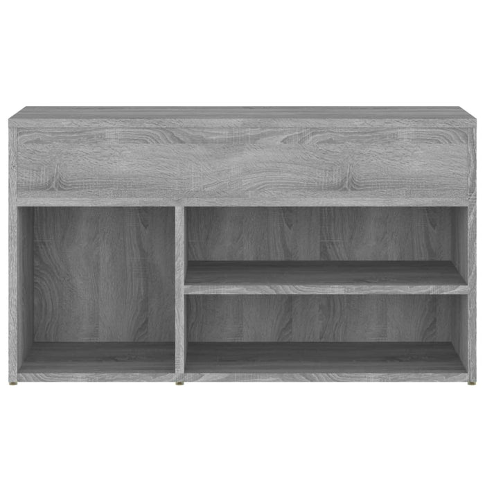 Bancă pentru pantofi stejar sonoma 80x30x45 cm lemn prelucrat - WALTI WALTI