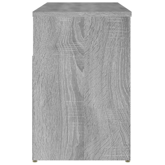 Bancă pentru pantofi stejar sonoma 80x30x45 cm lemn prelucrat - WALTI WALTI