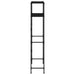 Suport depozitare 2 niveluri mașină spălat negru 69x28x143cm - WALTI WALTI